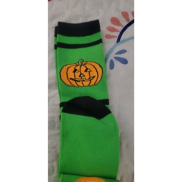 NWT SOXNET SET OF TWO PAIRS HALLOWEEN KNEE HIGH SOCKS - Picture 6 of 7